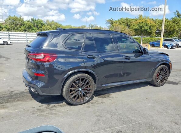 5UXCR4C00P9S03464 2023 BMW X5 Black Задня права чверть
