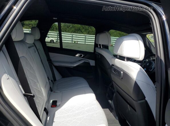 5UXCR4C00P9S03464 2023 BMW X5 Black Вид задньої частини салону
