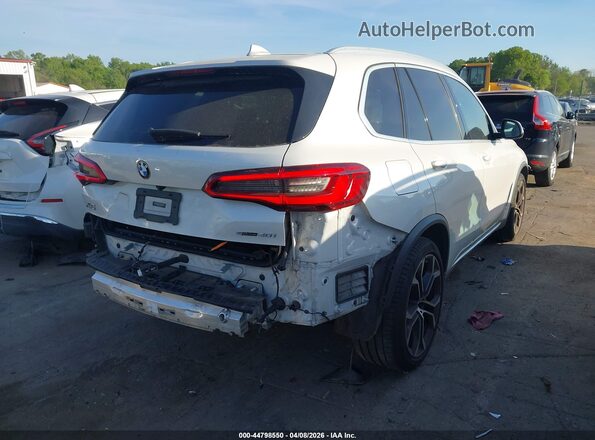 5UXCR4C01LLW63746 2020 BMW X5 White Tył prawy