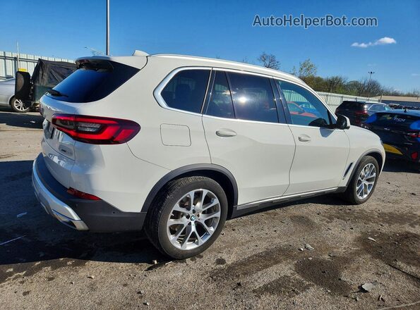 5UXCR6C08P9P93876 2023 BMW X5 White Задня права чверть