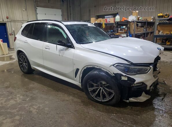 5UXCR6C54KLL06194 2019 BMW X5 Белый Передняя правая четверть