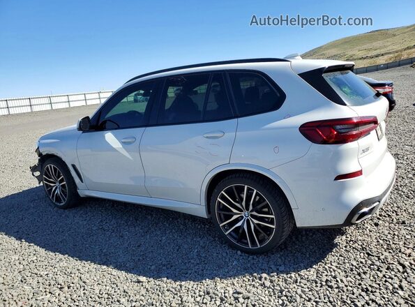5UXCR6C57KLL03659 2019 BMW X5 Белый Задняя левая четверть