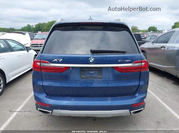 5UXCW2C01M9D85879 2021 BMW X7 Blue 