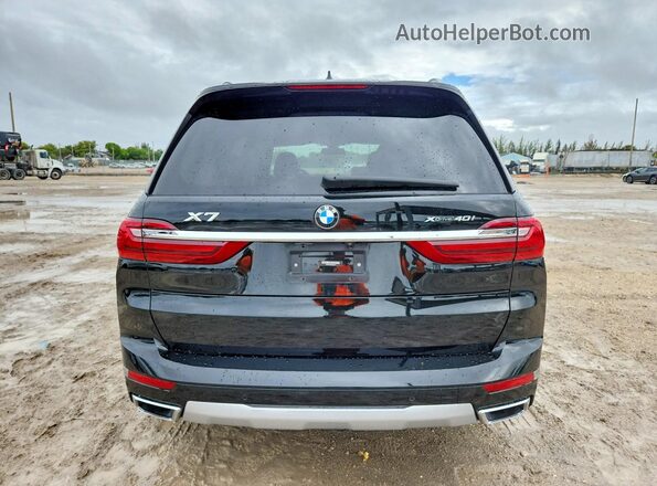 5UXCW2C03L9C44147 2020 BMW X7 Черный Вид сзади
