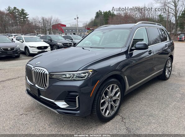 5UXCW2C04L9B20131 2020 BMW X7 Gray Przód lewy