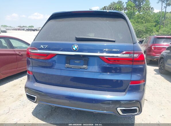 5UXCW2C04L9B43425 2020 BMW X7 Синий 