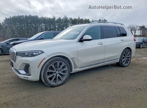 5UXCW2C51KL087356 2019 BMW X7 Белый Передняя левая четверть