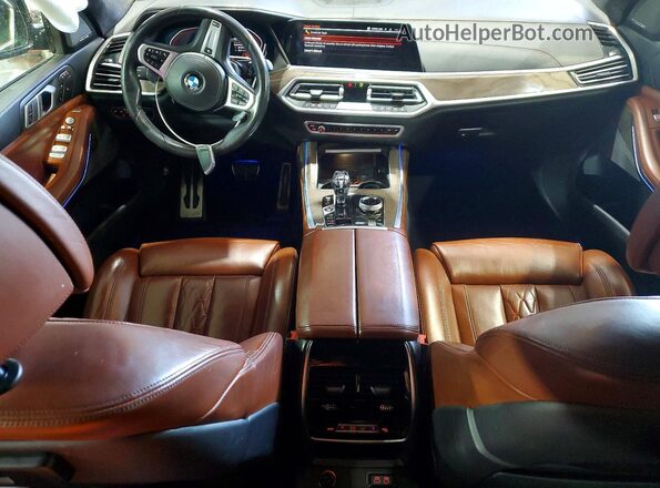 5UXCW2C58KL083949 2019 BMW X7 Синий Вид панели приборов
