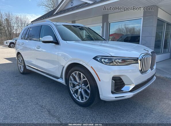 5UXCW2C59KL080798 2019 BMW X7 White Delantero derecho