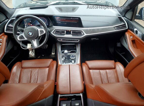 5UXCW2C59KL082180 2019 BMW X7 Черный Вид панели приборов
