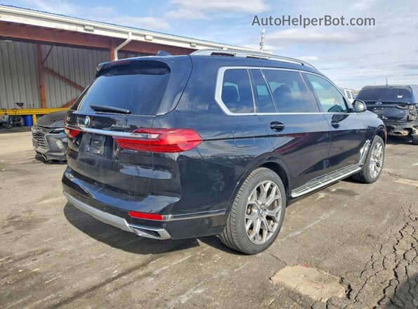 5UXCW2C5XKL083497 2019 BMW X7 Черный Задняя правая четверть