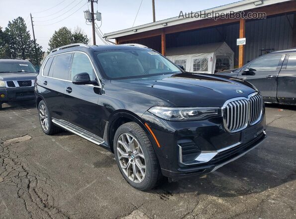 5UXCW2C5XKL083497 2019 BMW X7 Черный Передняя правая четверть