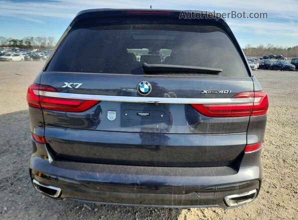 5UXCW2C5XKL086691 2019 BMW X7 Black Widok z tyłu
