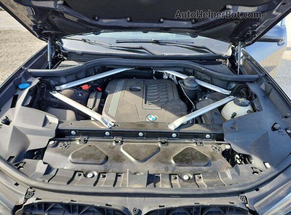 5UXCW2C5XKL086691 2019 BMW X7 Black Widok komory silnika