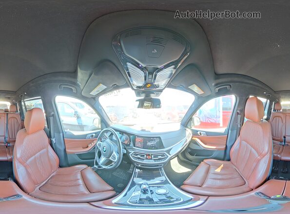 5UXCW2C5XKL086691 2019 BMW X7 Black Widok wnętrza 360 stopni