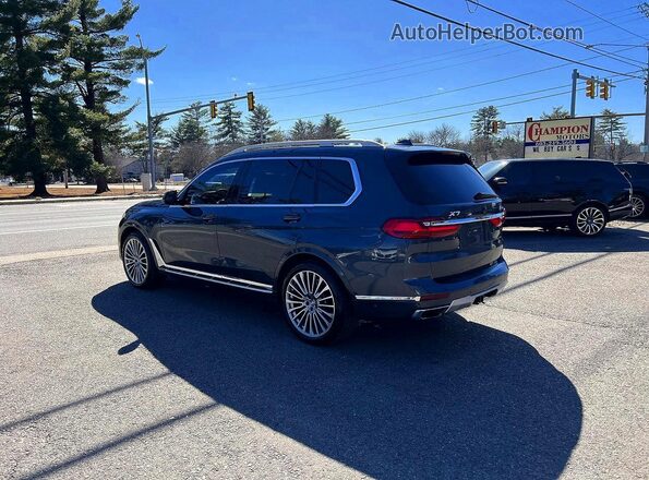 5UXCW2C5XKLB43622 2019 BMW X7 Серый Задняя правая четверть