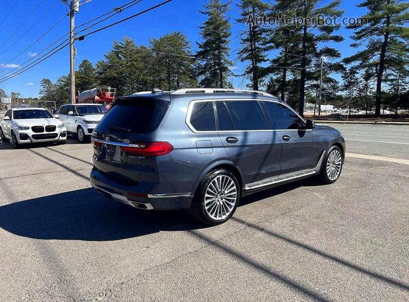 5UXCW2C5XKLB43622 2019 BMW X7 Серый Передняя правая четверть