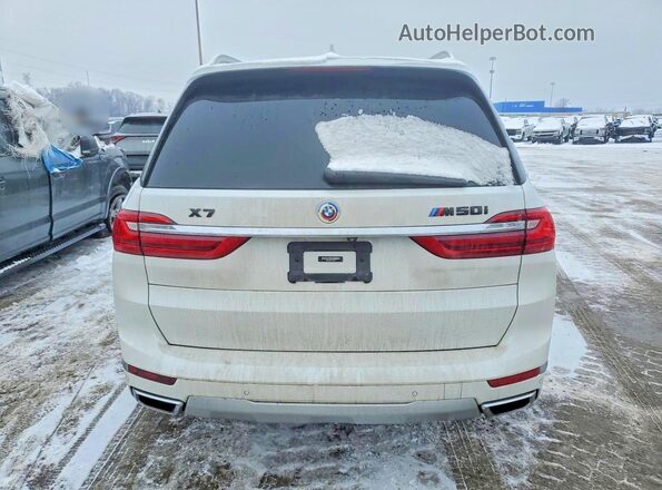 5UXCX4C53KLS36214 2019 BMW X7 Белый Вид сзади