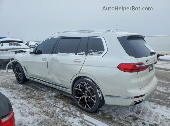 5UXCX4C53KLS36214 2019 BMW X7 Белый Задняя левая четверть