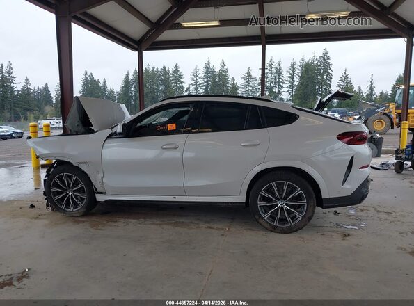 5UXCY6C01L9B63214 2020 BMW X6 Белый Панорамный вид салона 360°