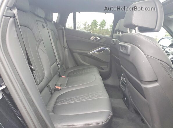 5UXCY6C03P9R56369 2023 BMW X6 Черный Вид задней части салона