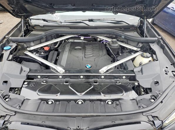 5UXCY6C03P9R56369 2023 BMW X6 Черный Вид подкапотного пространства