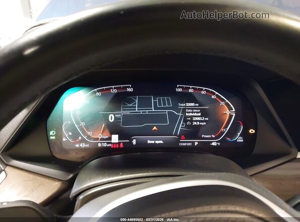 5UXCY6C07P9P29783 2023 BMW X6 Синий Вид задних сидений