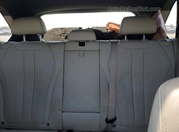 5UXKR2C32H0U23155 2017 BMW X5 Угольный Вид задних сидений