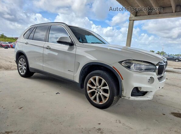 5UXKR2C59G0R73064 2016 BMW X5 Белый Передняя правая четверть