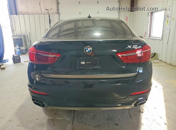 5UXKU0C53K0H99474 2019 BMW X6 Черный Вид сзади