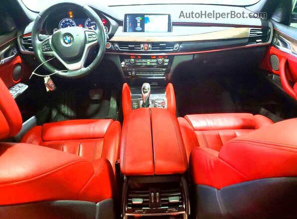 5UXKU0C53K0H99474 2019 BMW X6 Черный Вид панели приборов