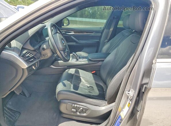 5UXKU0C53K0S97822 2019 BMW X6 Серый Вид салона спереди