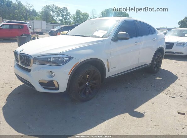 5UXKU2C50K0Z65572 2019 BMW X6 Белый Передняя левая четверть