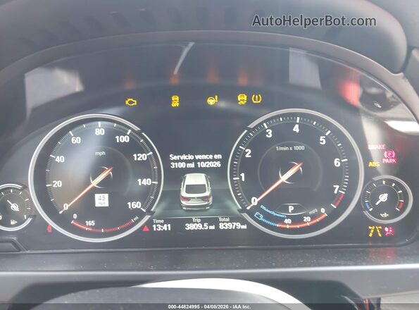 5UXKU2C52K0Z65248 2019 BMW X6 Black Vista de los asientos traseros