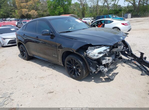 5UXKU2C52K0Z65248 2019 BMW X6 Black Delantero derecho