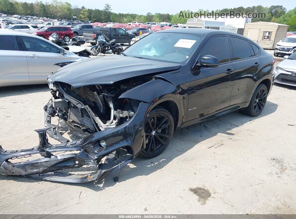 5UXKU2C52K0Z65248 2019 BMW X6 Black Vista tres cuartos delantera izquierda