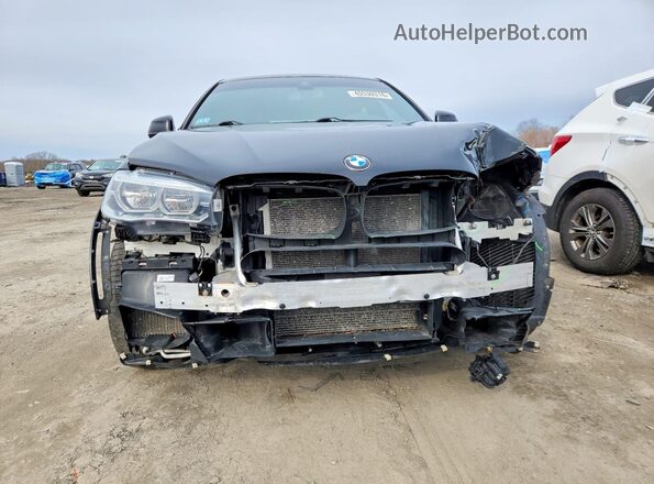 5UXKU6C52J0Z66714 2018 BMW X6 Черный Вид спереди