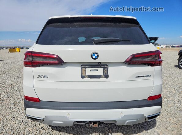 5UXTA6C01M9F74568 2021 BMW X5 Белый Вид сзади