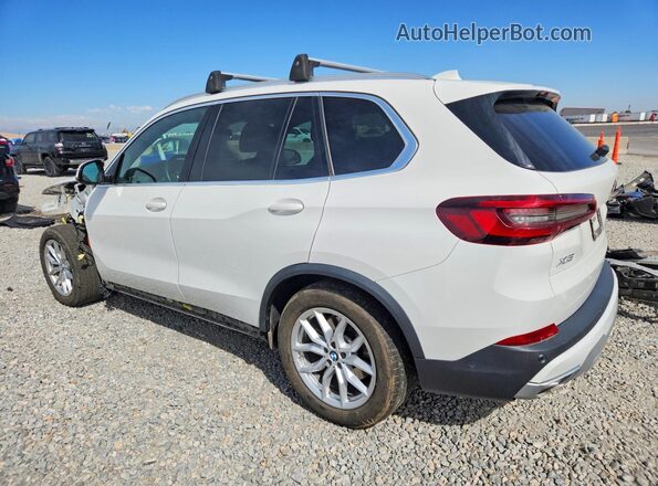 5UXTA6C01M9F74568 2021 BMW X5 Белый Задняя левая четверть