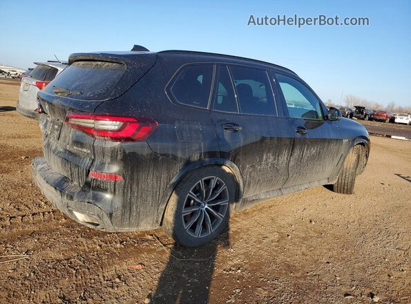 5UXTA6C02P9P96389 2023 BMW X5 Black Задня права чверть