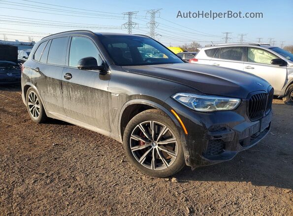 5UXTA6C02P9P96389 2023 BMW X5 Black Передня права чверть