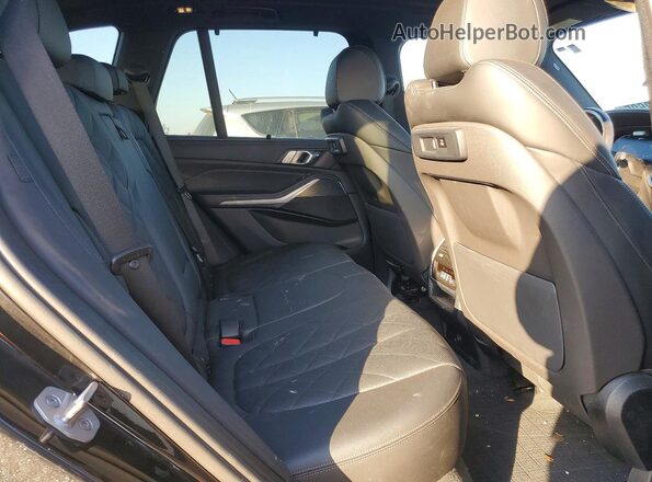 5UXTA6C02P9P96389 2023 BMW X5 Black Вид задніх сидінь