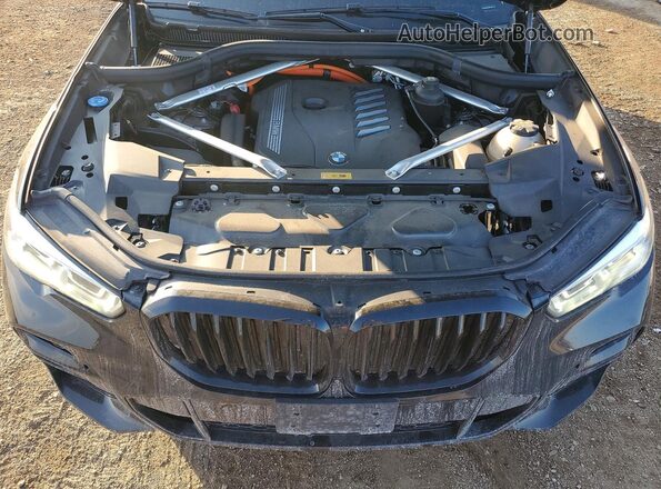 5UXTA6C02P9P96389 2023 BMW X5 Black Вид задньої частини салону