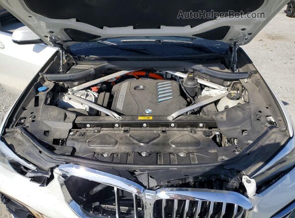 5UXTA6C06M9D34268 2021 BMW X5 Белый Вид подкапотного пространства