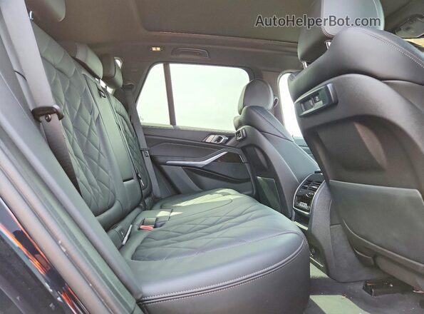 5UXTA6C09P9P96485 2023 BMW X5 Синий Вид задней части салона