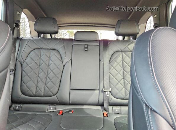 5UXTA6C09P9P96485 2023 BMW X5 Синий Вид задних сидений