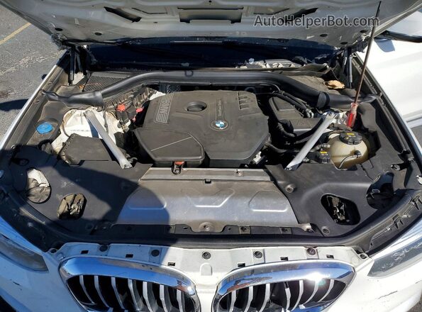 5UXTR7C50KLE98450 2019 BMW X3 Белый Вид подкапотного пространства