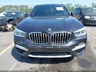 2019 Bmw X3 Sdrive30i Black vin: 5UXTR7C51KLE97145