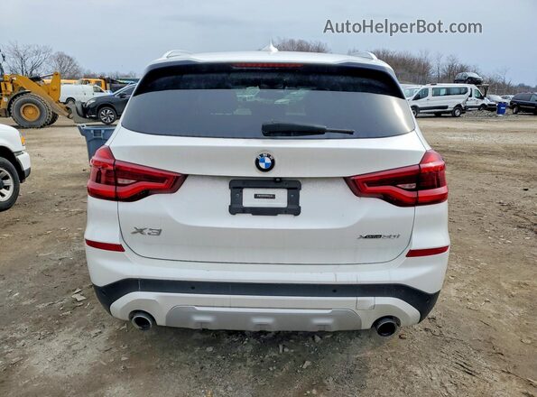 5UXTR9C50KLR05367 2019 BMW X3 White უკანა ხედი