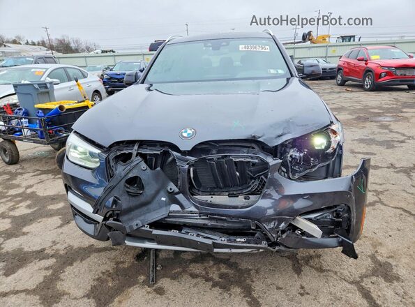 5UXTR9C54KLP91549 2019 BMW X3 Серый Вид спереди